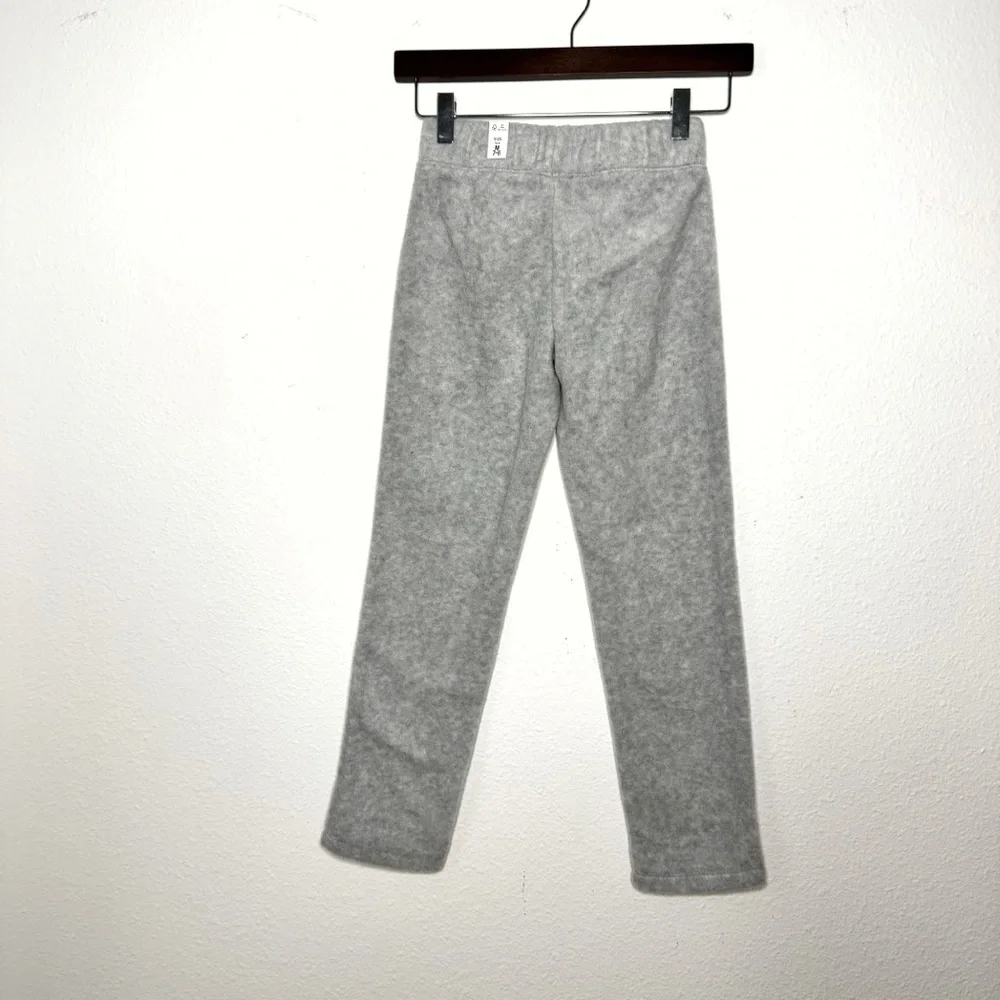 The Children Place gray fleece lounge sweatpants size M 7/8 NWT